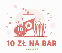 10 zł do wykorzystania na barze