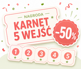 Karnet 5 wejść -50%